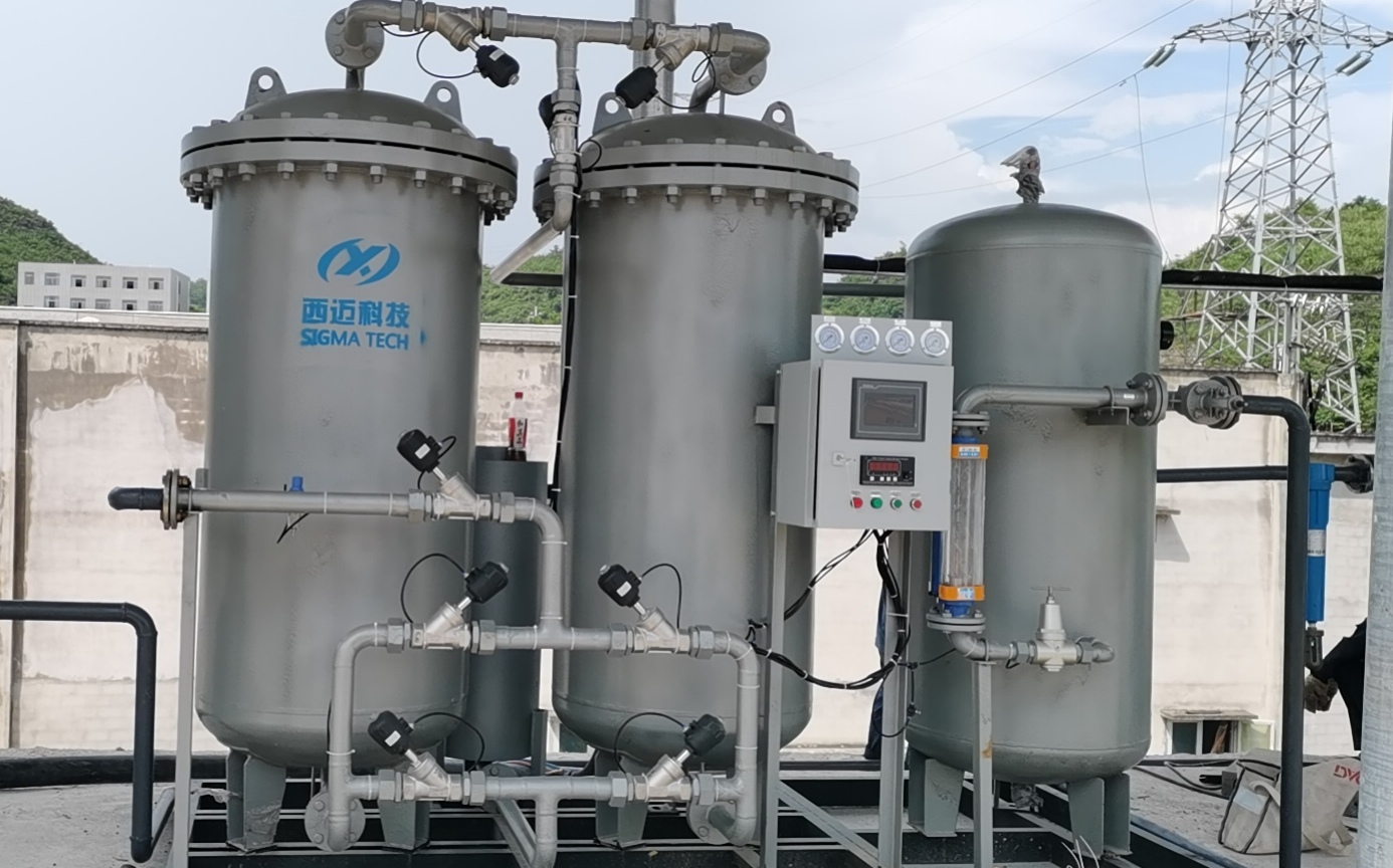 制氮機用于制藥行業(yè)，覆蓋、運輸和包裝